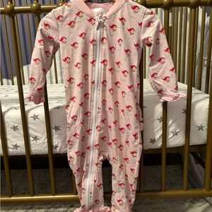 Cecil and Lou Santa Pajamas